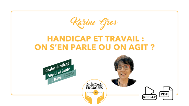 Matinale Engagée 💬 Karine Gros