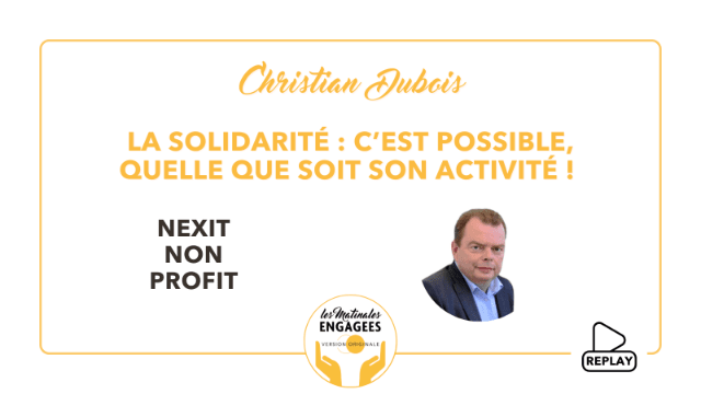 Matinale Engagée  🏠 Christian Dubois