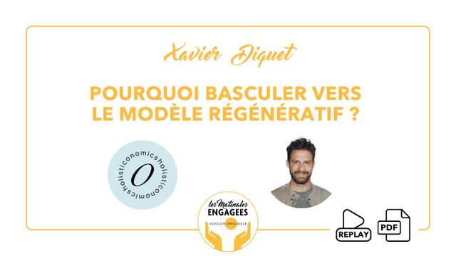 Matinale Engagée 🌱 Xavier Diquet